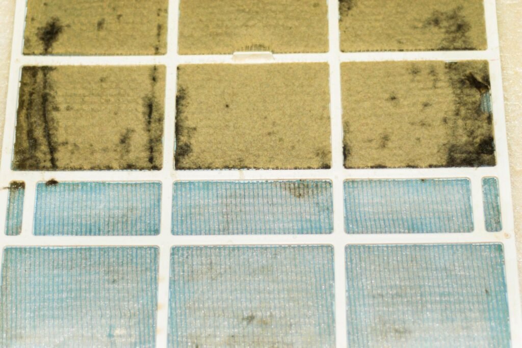 poor duct cleaning service leaving dust inside HVAC system