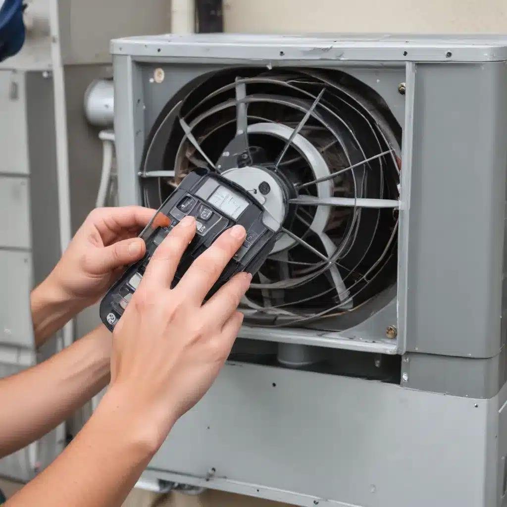 blocked air ducts causing weak airflow HVAC system problem